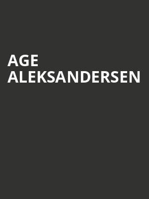 Age Aleksandersen at Royal Albert Hall
